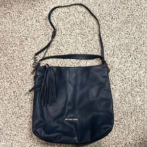 Michael Kors Blue Leather Shoulder or Crossbody Purse